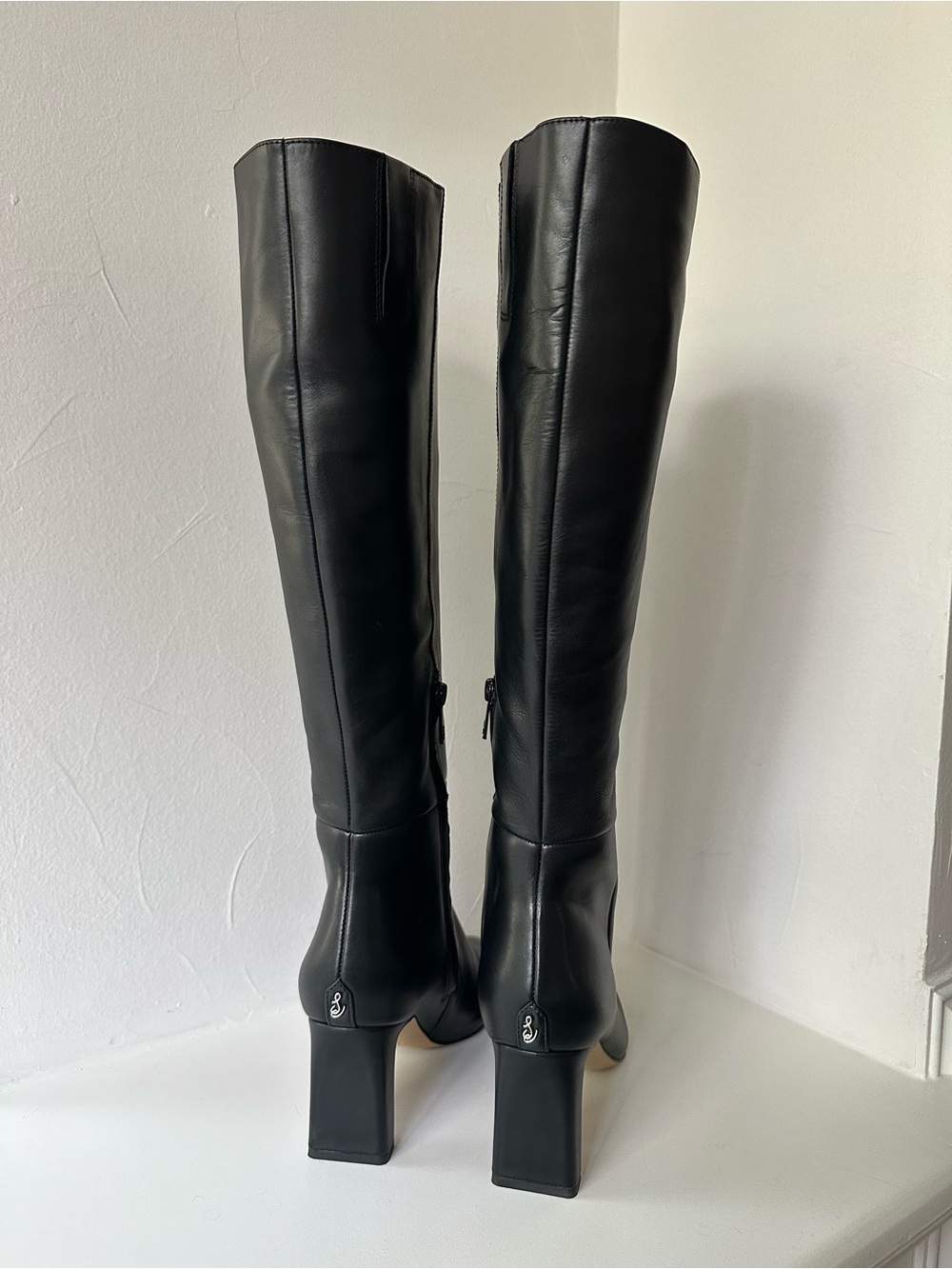 Sylvia Black Boots - Picture 3 of 4